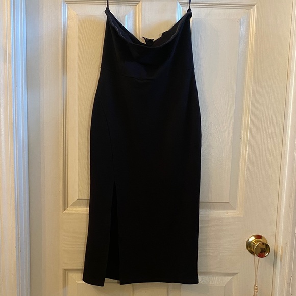 Forever 21 Black Strapless Dress - Picture 3 of 13